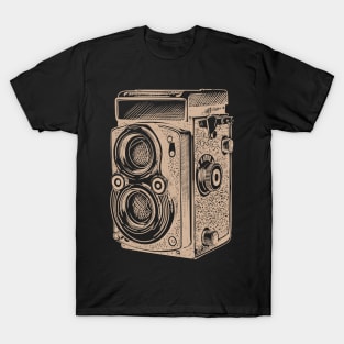 Vintage camera photographer photography T-Shirt